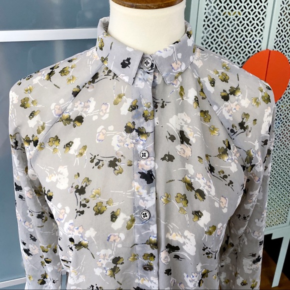 CAbi Matinee Floral Button Down Blouse - Picture 3 of 7